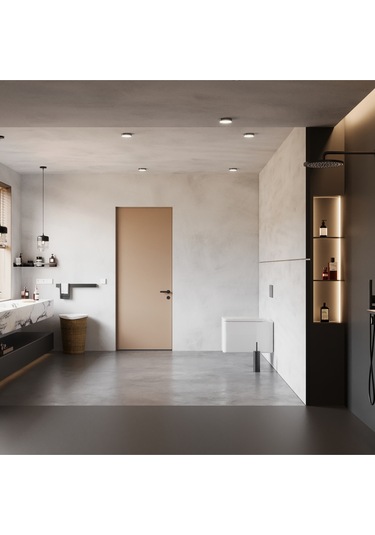 Zift Unique Paslanmaz Çelik Mat Siyah Wc Fırçası, 304 Kalite Tuvalet Fırçası, Yıkanabilir Ömür Boyu Kullan Siyah