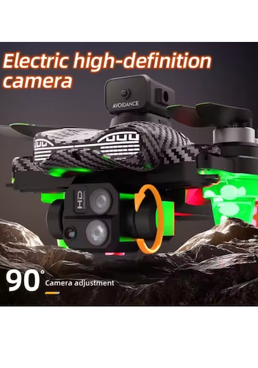 C19s Drone 360 Derece Engel Kaçınma Karbon Fiber Drone Wifili 108