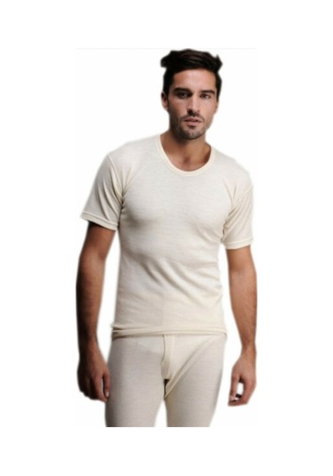 Yün Erkek Kısa Kol Fanila 001