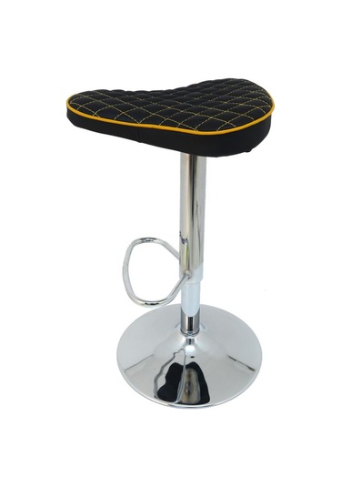 Mobilyakeyfi Boombar Bar Taburesi - Sarı Deri - 9538S0113