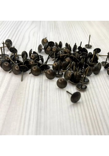 Keat Mobilya Çivileri 19x11, 100 Adet Bronz, Kırtasiye Çivileri 244364391 19