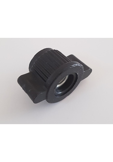 Kelebek Somun Metrik 6 5'li Paket Siyah