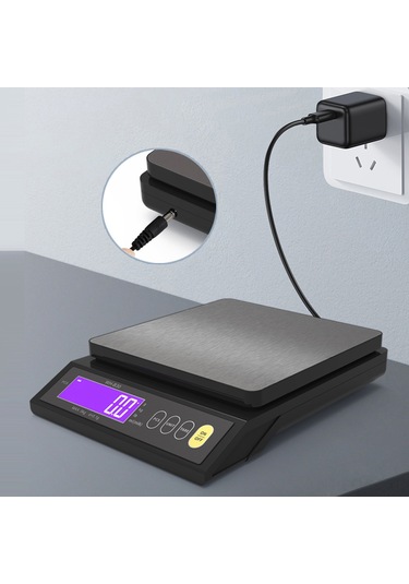 Aubyhe Ip67 Tamamen Su Geçirmez Pişirme Dijital Terazi - Kesin Sayma, Tare, Otomatik Kapatma, Birim Dönüştürme, 10kg/1g, 400mah Li-pil, Abs+paslanmaz Çelik Siyah