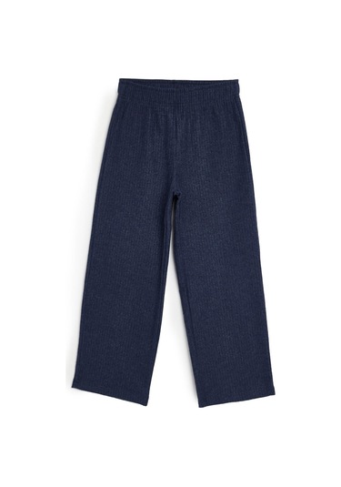 Beli Lastikli İndigo Kız Çocuk Eşofman Altı - Rahat Geniş Paça Kalın Kumaş 7-8-9-10-11-12-13-14 Yaş Lacivert Beli Lastikli İndigo Kız Çocuk Eşofman Altı - Rahat Geniş Paça Kalın Kumaş 7-8-9-10-11-12-13-14 Yaş Lacivert