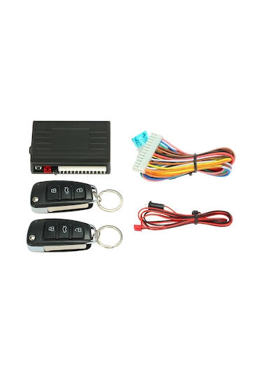 Lemestar Audi Tasarımı Led Uyarılı 3 Tuşlu Kablosuz Araç Kilidi Ve Açma Sistemi