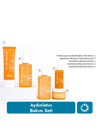 Organixlab Aydınlatıcı Cilt Bakım Seti