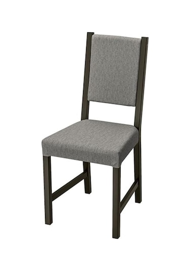 Stefan Sandalye, Venge-gri Döşemeli Ahşap Sandalye