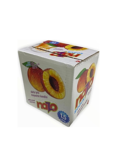 Nazo Şeftali Aromalı Toz İçecek 9 Gr X 24 Adet 9 G