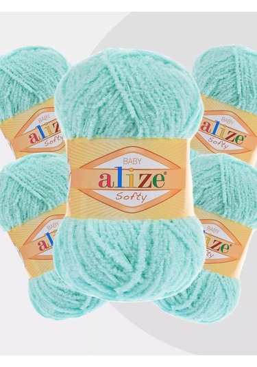 Alize Alíce Softi 669 Peluş İplik - 5 Adet 251030239