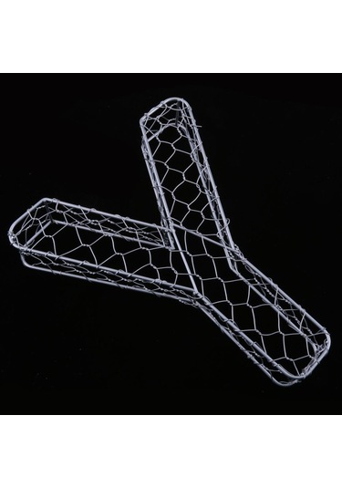 Suntek Alfabe Demir Tel Çelenk Çerçeve Etli Saksı Metal Y