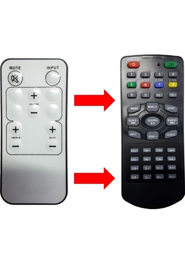 R7121 - R7102 - Ra093 - Rc071 - Solo 60 - Solo 70 - Solo 80 - Solo 90 Ses Sistemi Kumandası