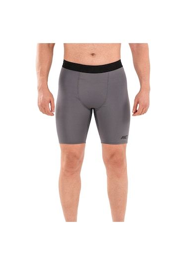 Musclecloth Training Erkek Şort Tayt Füme Gri