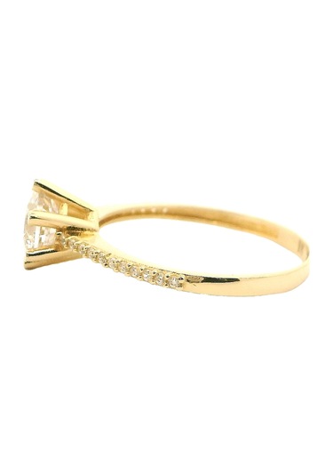 Cigold Tektaş Yüzük 14 Ayar Altın 1.62 Gr Oa-c11501029198 Renkli