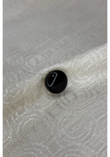 Eşarp Ve Şal Mıknatısı Parlak Siyah - Başörtü Tutucu Kadın Tesettür Aksesuar Mıknatıs Siyah