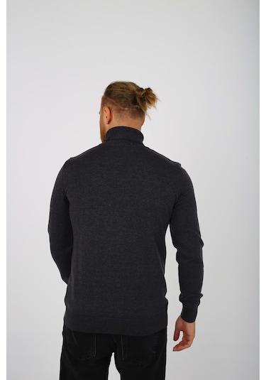 Erkek Brango Tam Balıkçı Boğazlı Triko Kazak 001