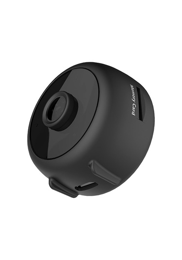 Xindoker Siyah Akıllı Ev İzleme Kamerası - Kablosuz Wifi, 1080p Full Hd, 150 Geniş Açı, 10m Gece Görüşü, Hareket Algılama, Dahili Li-poly Batarya