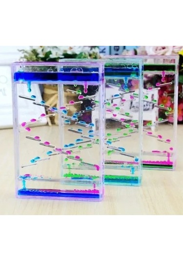 Sulu Sıvı Jel Kum Saati Büyük