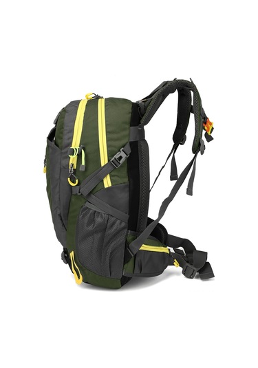 Wezone 40l Hacimli Hafif Ve Dayanıklı Seyahat Sırt Çantası - Erkek Ve Kadın İçin Yeşil