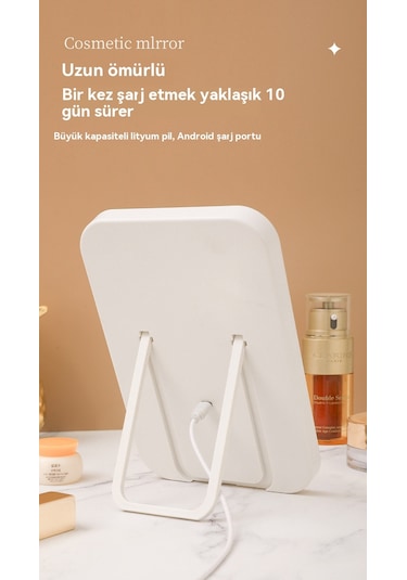 Aurora Led Makyaj Aynasıkatlandır Beyaz