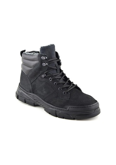 774 Siyah Bot Hakiki Deri