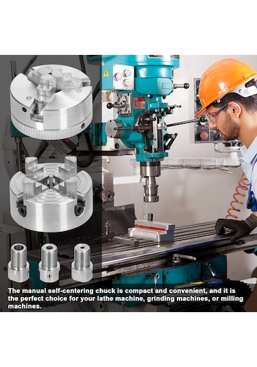 Torna Aynası 3 Çeneli / 4 Çeneli Manuel Taşlama Freze E23866-2