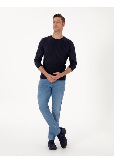 Pierre Cardin Erkek Lacivert Kazak /triko 50315717-vr033 Lacivert