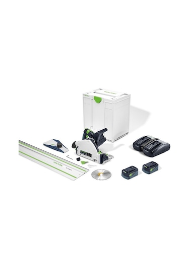 Festool Tsc 55 Şarjlı + Klavuzlu Akulu Sunta Kesme Makinası