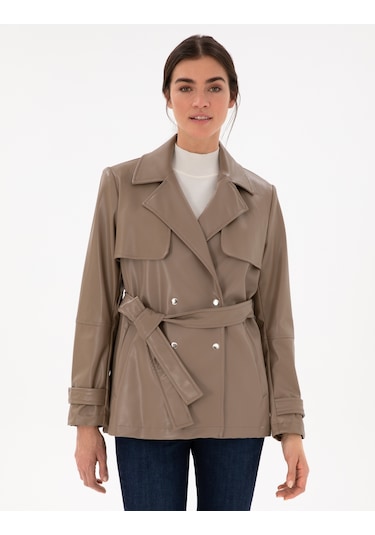 Pierre Cardin Kadın Vizon Mont 50297363-vr052 Vizon