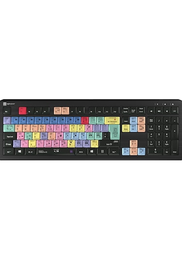 Logickeyboard LKB-PPROCC-A2PC Adobe Premiere Pro CC Kablolu PC Astra 2 Arka Aydınlatmalı Klavye