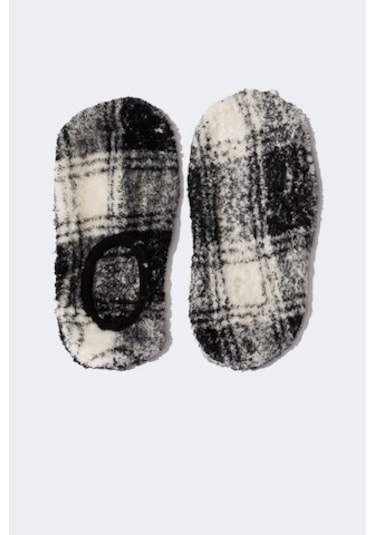 Defacto Erkek Düz Taban Pelüş Ev Patiği D5189AX24WNKR1 Çok Renkli