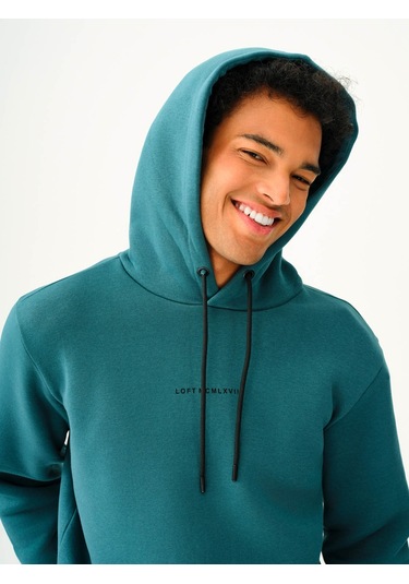 Loft Erkek Sweatshirt Petrol Lf2034269 25kp69000080 P69603 Petrol
