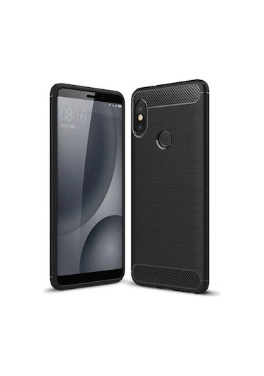 Xiaomi Mi 8 Se Kılıf Zore Room Silikon Kapak Siyah