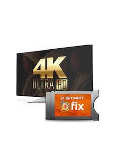 D Smart D Fix Modül Cı Digital 4K Uhd Fhd 12 Ay Mega Paketli