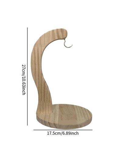 Pazly Suntek Muz Askı Sağlam Modern Raf Ağacı Stand Kancası Yemek Odunu Düzenleme Aksesuarı Odun