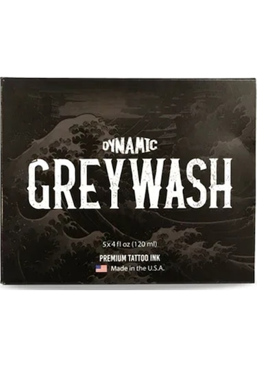 Dynamic Greywash Set 4oz/120ml - 4 4 Oz Gölge Seti + 4 Oz Mixing Solution