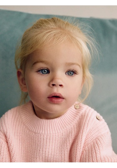 Sela Pamuklu Temel Örgü Kazak 481858690 Tozlu Pembe