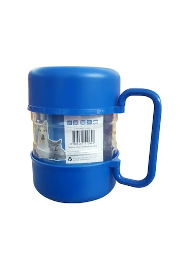 Pawise 3'ü 1 Arada Seyahat Köpek Su ve Mama Saklama Kabı