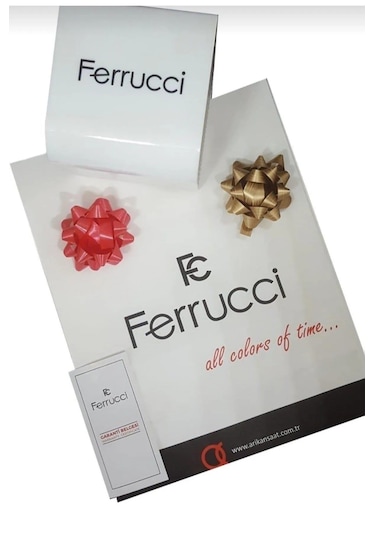 Ferrucci Fc23182 Çelik Kadın Kol Saati+bileklik Hediye