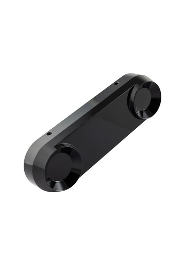 Vespa ET2-ET4-LX-​GTS-​GTV-​Primavera-​Sprint Ön Salıncak/Çatal Kapak Alüminyum *Parlak Siyah* (2017-  ) / SIP PORDOI