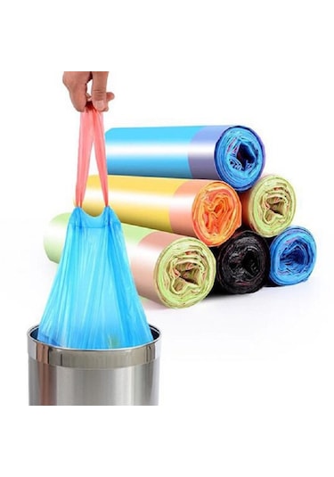 Sera Çöp Torbası Büzgülü Lavanta Kokulu Boy 65 X 70 Cm 4 X 7 Li