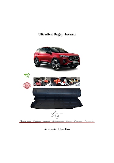 Chery Tiggo 7 Pro Bagaj Havuzu 2020-2025 Uyumlu