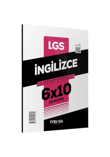 LGS İngilizce 3 Deneme - 1.Dönem- Marka Yayınları