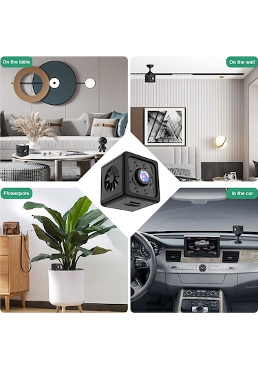 Fs 4k Hd 1080p Taşınabilir Küçük Ev Dadı Kamerası, Hareket