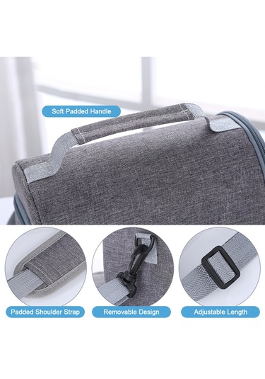 Neevoyu Küçük Boylu Dış Mekan Soğutma Çantası - İki Katlı Isı Yalıtımı, Piknik Kamp Malzemesi, Lacivert Koyu Mavi