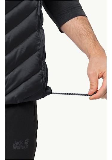 Jack Wolfskin Passamani Down Vest M Erkek Yelek-27600-siyah