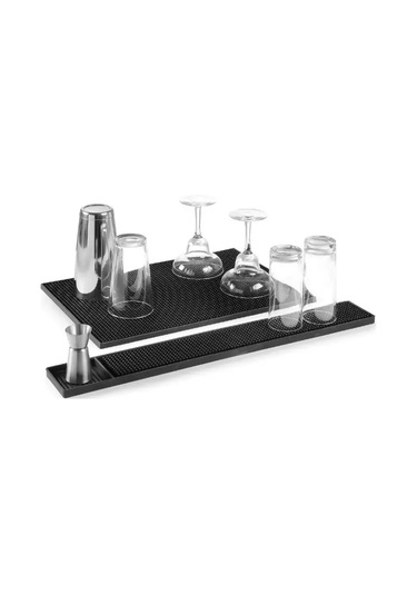 Boel Bulaşık Kurutma İçin Kauçuk Bar Matı 30 15 264374797 Siyah