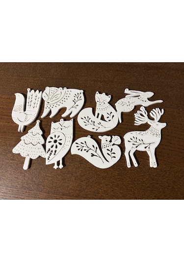 Yılbaşı Ağacı Mini Dekor Noel Temalı Ev Süsü