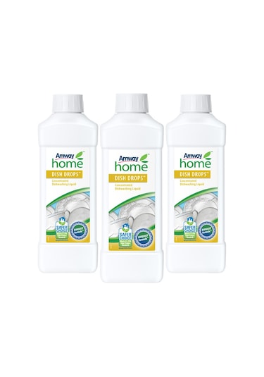 Amway Home Dish Drops Konsantre Sıvı Bulaşık Deterjanı 3 x 1 L