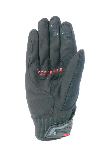 Oj Lever Siyah Korumalı Motosiklet Eldiveni M