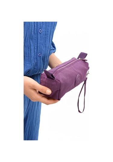 Tek Bölmeli Kalemlik Yıkanabilir ve Su Geçirmez Mor Model: 571-15h - Mor